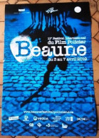Affiche Cinéma "Festival Du Film Policier 2019 Et Catalogue Officiel 2011" BEAUNE Côte D'Or  [_Di534-Di535] - Affiches