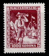 HUN-01- HUNGARY - 1925 - MH - SCOUTS- BOY SCOUTS CAMP - Unused Stamps