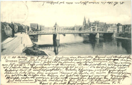 Bremen - Weserbrücke - Bremen