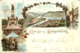 Gruss Aus Bingerbrück - Litho - Otros & Sin Clasificación