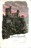 Schloss Rheinstein - Litho - Sonstige & Ohne Zuordnung