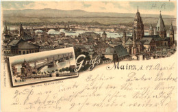 Gruss Aus Mainz - Litho - Mainz