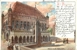 Bremen - Rathaus - Litho - Bremen