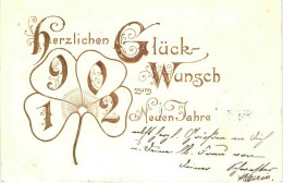 Jahreszahlen 1902 - Neujahr - Neujahr