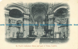 R646158 London. St. Paul Cathedral. Choir. And Part Of Dome - Autres & Non Classés