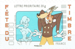 Fête Du Timbre : Le Loup (timbre Autoadhésif De Carnet) - Unused Stamps