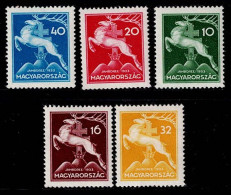 HUN-04- HUNGARY - 1933 - MH - SCOUTS- JAMBOREE 1933 CV:€34.00 - Ungebraucht
