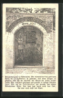 Künstler-AK Rüdesheim A. Rh., Gasthaus Zum Felsenkeller Und Felsenkeller Weinschenke  - Rüdesheim A. Rh.