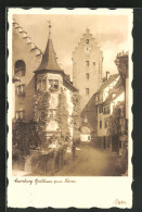 AK Meersburg, Strassenansicht Mit Dem Gasthaus Zum Bären  - Meersburg