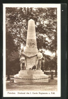 AK Potsdam, Denkmal Des 1. Garde Regiments Z. Fuss  - Potsdam