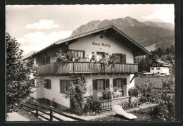 AK Oberstdorf / Allgäu, Hotel Haus Menig An Der Naglergasse  - Oberstdorf