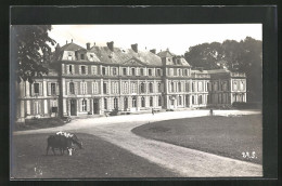 Photo-CPA Manancourt /Somme, Château Avec Zufahrt  - Andere & Zonder Classificatie