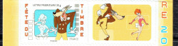 Fête Du Timbre : Le Loup (timbre Autoadhésif De Carnet Avec Vignette Attenante) - Unused Stamps