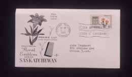 C) 1966. CANADA. FIRST INTERNAL MAIL. MEADOW LILY FLOWER. XF - Ohne Zuordnung