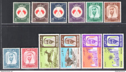 1967-69 Abu Dhabi, SG. 26/37 - Shaikh Shakhbut Bin Sultan Al Nahyan - MLH* - Autres - Asie