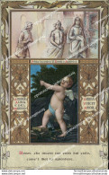 Cb610 Cartolina Primo Incontro Di Dante E Beatrice Firenze Cupido Franceschini - Autres & Non Classés