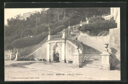 CPA Bastia /Corse, L`Escalier Romieux, Trinkbrunnen  - Bastia