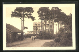 CPA St. Jacob, Vue De La Rue Avec Gasthaus  - Autres & Non Classés