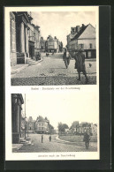 CPA Rethel, Stadtplatz Vor U. Nach Der Beschiessung  - Rethel