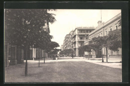 CPA Port Said, Poste Egyptienne, Rue El Nil  - Otros & Sin Clasificación