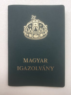 Hungary ID Booklet/Passport - Historical Documents