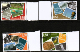 LUXEMBOURG, LUXEMBURG 2007, SATZ MI 1746 - 1749, 100 JAHRE STADTRECHT, ESST GESTEMPELT, OBLITÉRÉ - Used Stamps