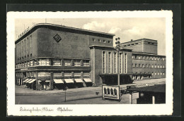 AK Ludwigshafen /Rhein, Pfalzbau Mit Kino Ufa-Palast  - Ludwigshafen