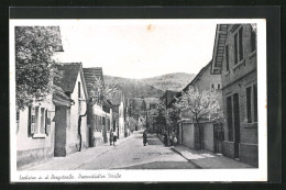 AK Seeheim A. D. Bergstrasse, Darmstädter Strasse Mit Anwohnern  - Andere & Zonder Classificatie