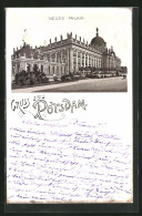 Lithographie Potsdam, Neues Palais  - Potsdam