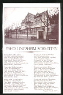 AK Schmitten I. Ts., Hauptgebäude Des Erholungsheimes  - Other & Unclassified