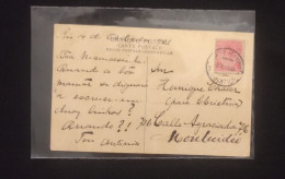 C) 1911. BRAZIL. AIR MAIL ENVELOPE SENT TO URUGUAY. XF - Other & Unclassified