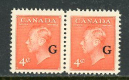 Canada MNH 1951-53 OVERPRINTED - Surchargés