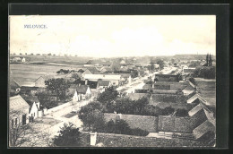 AK Milowitz / Milovice, Strassenpartie Im Lager  - Czech Republic