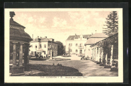 AK Bad Liebwerda / Lazne Libverda, Kurplatz Mit Villa Anna  - Tchéquie