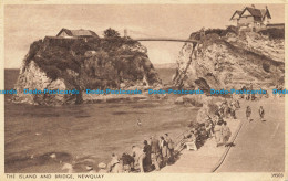 R645040 Newquay. The Island And Bridge. E. A. Sweetman. Solograph Series De Luxe - Monde