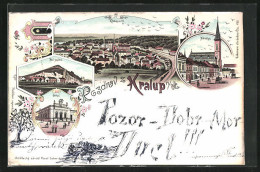 Lithographie Kralupy N. V., Pod Skalou, Namesti, Sokol  - Repubblica Ceca