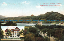 R645723 Gruss Aus Mehlem. Die Perle Am Rhein. Einziger Ort Dem Siebengebirge Geg - Monde