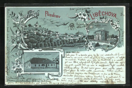 Mondschein-Lithographie Libechov, Obcanská Beseda, Maticni Skola  - Tchéquie