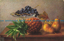 R645731 Still Life. Grapes. Pears And Pineapples. Serie 426 - Monde