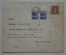 Uruguay - Enveloppe Circulée Avec Timbres (1948) - Uruguay