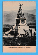 928 ARGENTINA SALTA MONUMENTO DE LA BATALLA, 20 DE FEBRERO RARE POSTCARD - Argentine