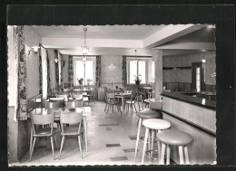 AK Stühlingen, Gasthaus Zum Rebstock, Gastraum Mit Theke, Ca. 1960  - Autres & Non Classés