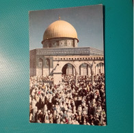 Cartolina Jerusalem, The Dome Of The Rock In Ramadan. Non Viaggiata - Israel