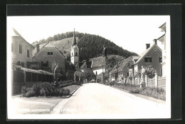 AK Maria Lankowitz, Strassenpartie Mit Blick Zur Kirche  - Other & Unclassified