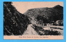 935 ARGENTINA CÓRDOBA SIERRAS DE CÓRDOBA DIQU MOLET MINE RARE POSTCARD - Argentine