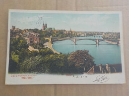 CPA -  AU PLUS RAPIDE - SUISSE - BALE  BASEL -  VOYAGEE TIMBREE 1905 - Basel