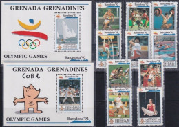 Grenada Grenadines 1992 - Olympic Games Barcelona 92 Mnh** - Estate 1992: Barcellona