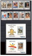 Grenada - Olympic Games Barcelona 92 Mnh** - Ete 1992: Barcelone