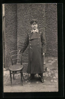 AK Mann In Der Uniform Eines Eisenbahners  - Trenes