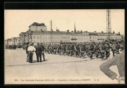 CPA Amiens, Infanterie Allemande - La Grande Guerre 1914-15  - Amiens